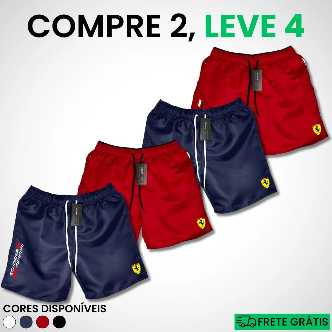 Kit 4 Shorts SF Premium Fit (COMPRE 2 LEVE 4)