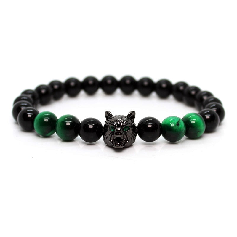 Pulseira Green Wolf - Voron Store