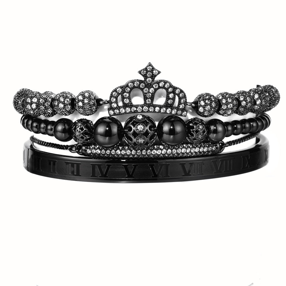 Kit Rei E Rainha 8 Pulseiras Premiuns Presente Dia Dos Namorados Pulseira Rei Rainha