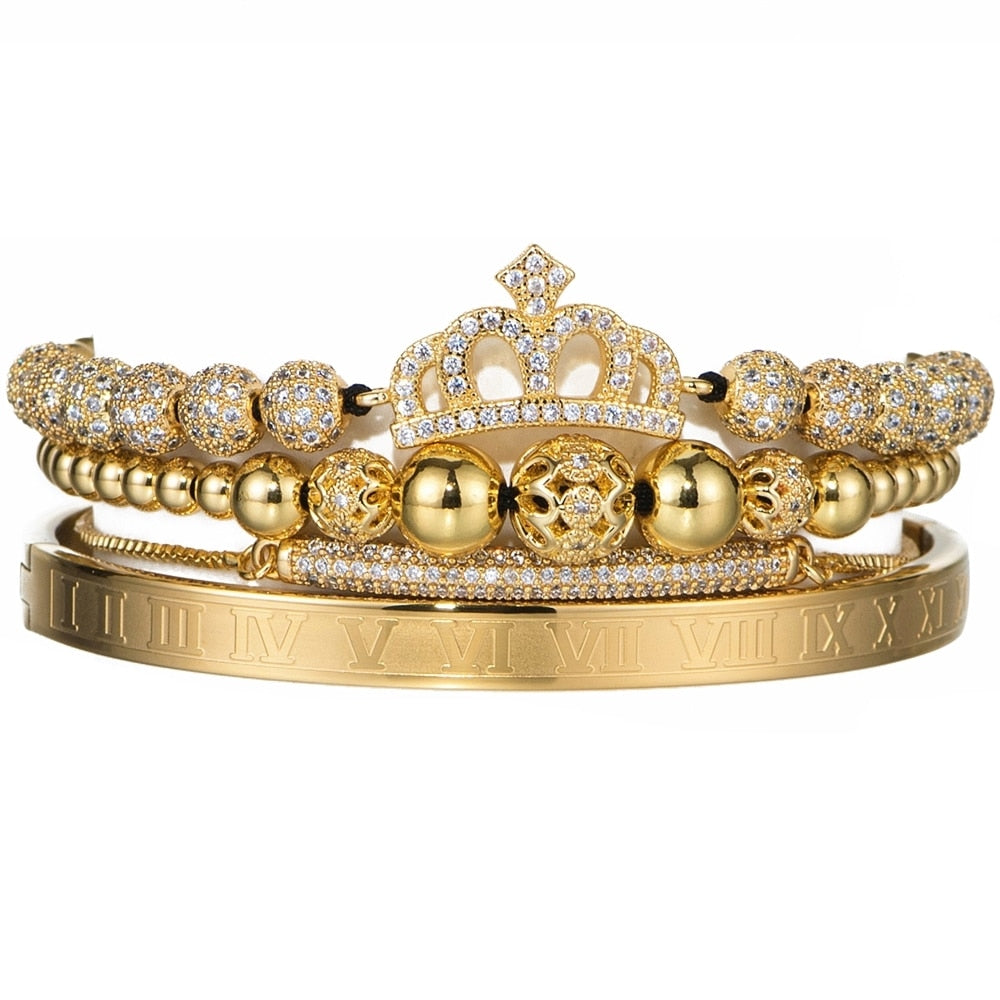 Kit Rei E Rainha 8 Pulseiras Premiuns Presente Dia Dos Namorados Pulseira Rei Rainha