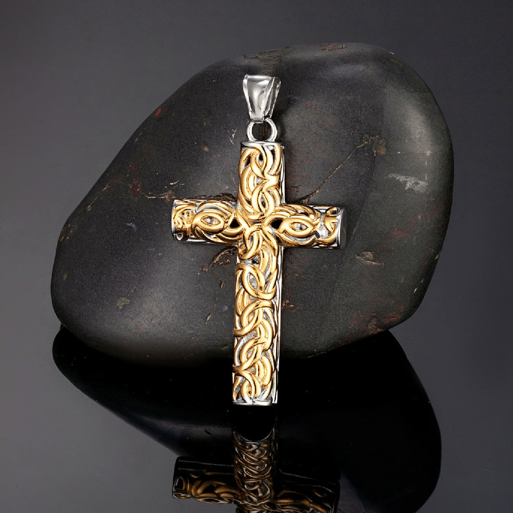 Colar Nórdico Viking Cruz