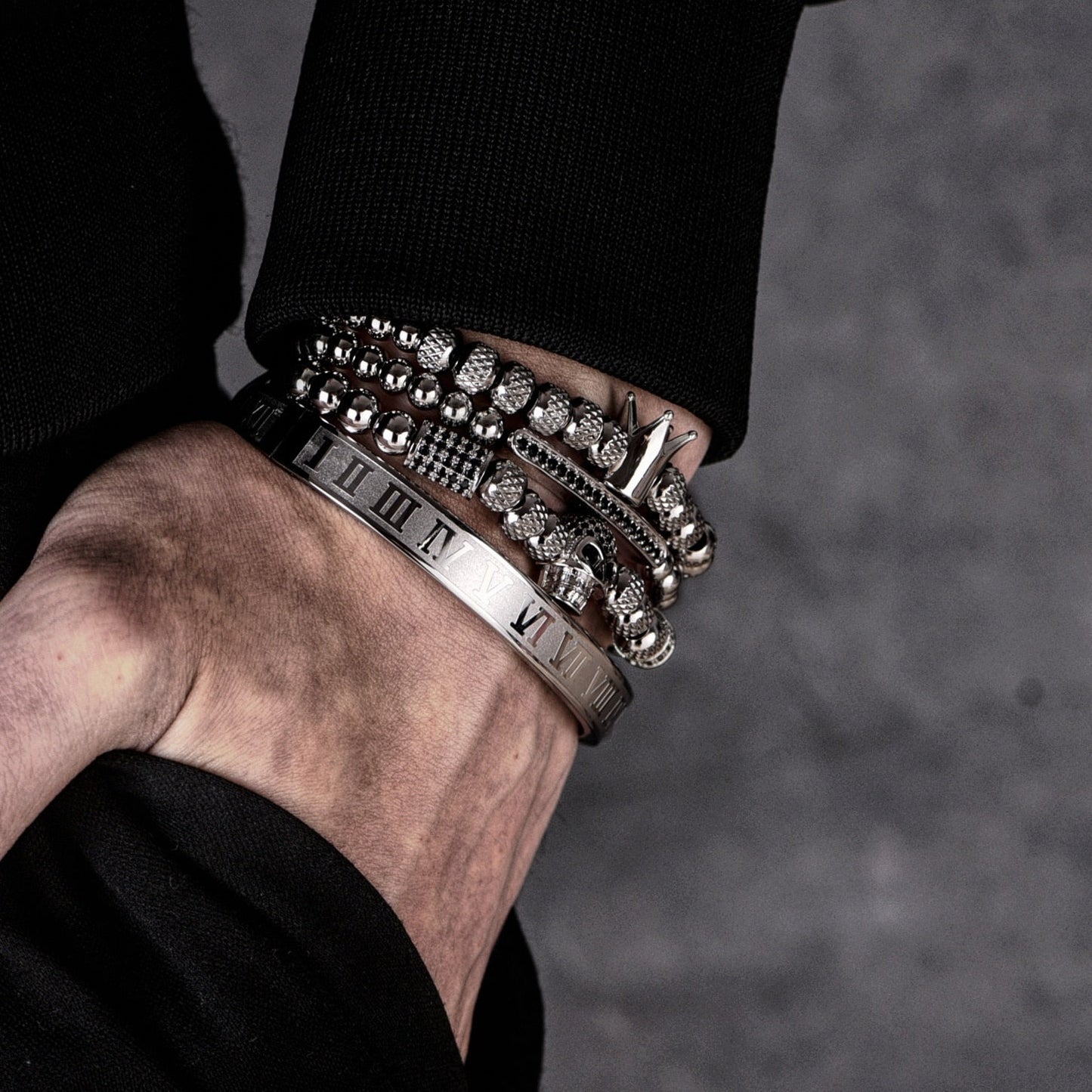 Kit Skud 4 Pulseiras Masculinas Premiuns Pulseira
