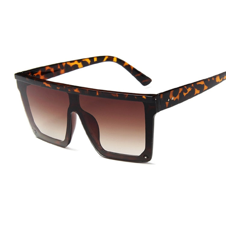Óculos De Sol Retro Elegance Leopardo Retro Elegance