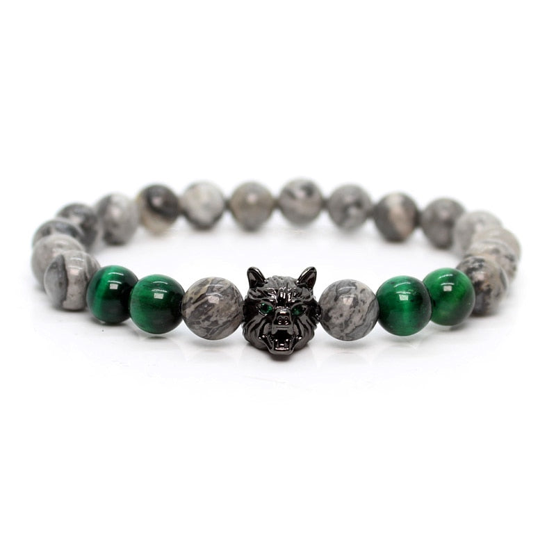 Pulseira Green Wolf - Voron Store