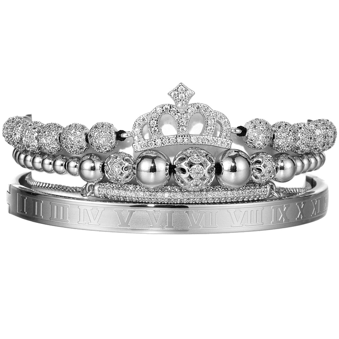 Kit Rei E Rainha 8 Pulseiras Premiuns Presente Dia Dos Namorados Pulseira Rei Rainha