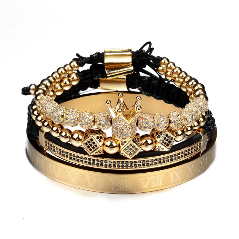 Kit Rei E Rainha 8 Pulseiras Premiuns Presente Dia Dos Namorados Pulseira Rei Rainha