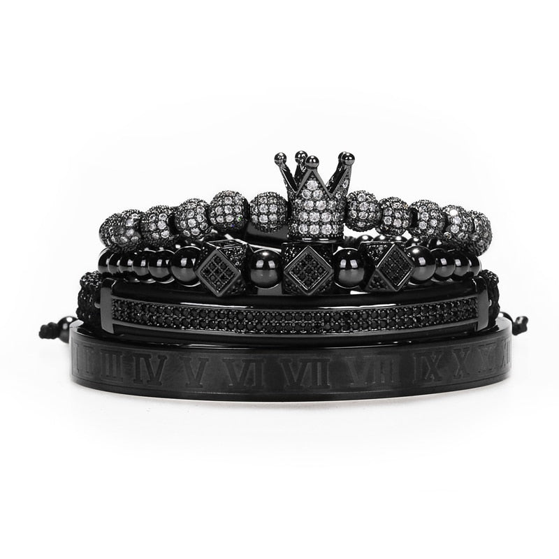 Kit Rei E Rainha 8 Pulseiras Premiuns Presente Dia Dos Namorados Pulseira Rei Rainha