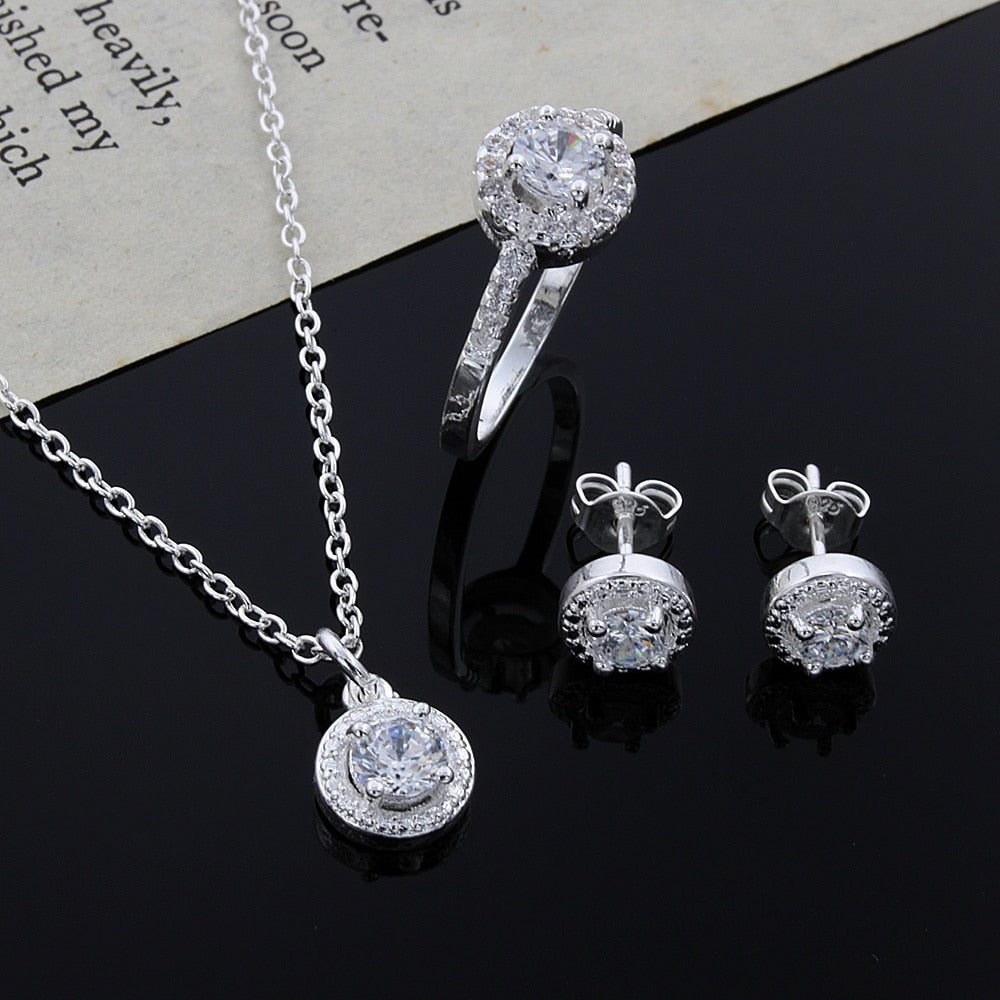Conjunto Ela Prata 925 -