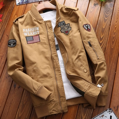 Jaqueta Masculina Exército Bege / P