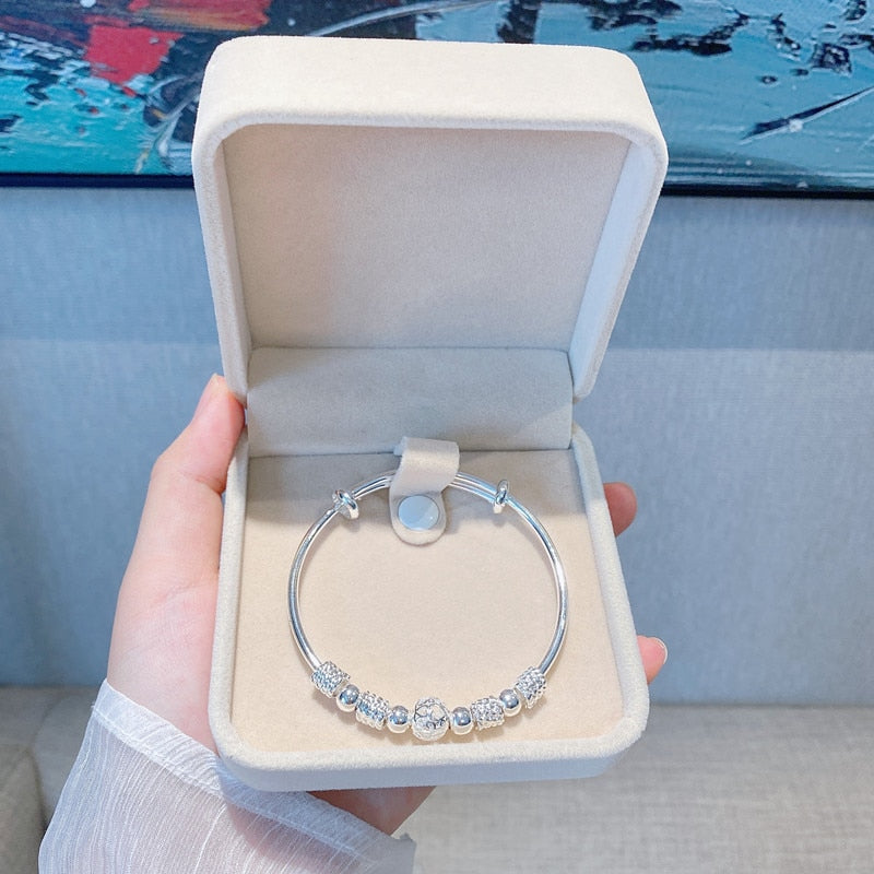 Pulseira Feminina Amore Prata 925 Feminina 01