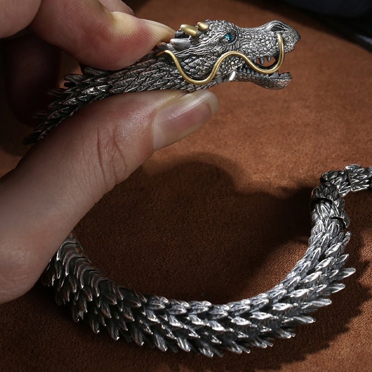 Pulseira Dragão Protetor 3D Dominador