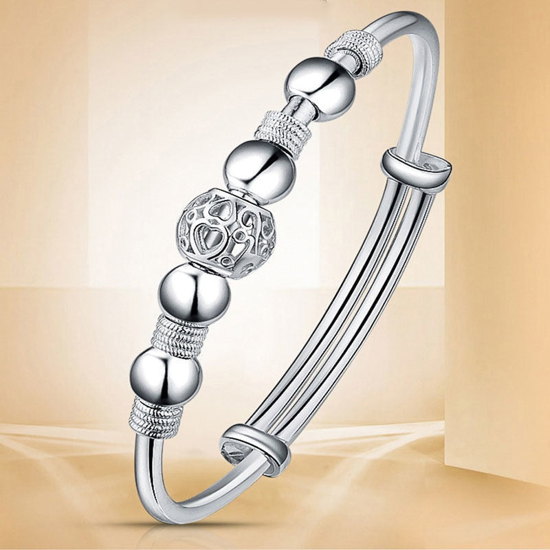 Pulseira Feminina Amore Prata 925 Feminina 01