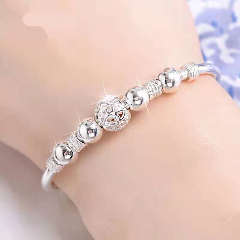 Pulseira Feminina Amore Prata 925 Feminina 01