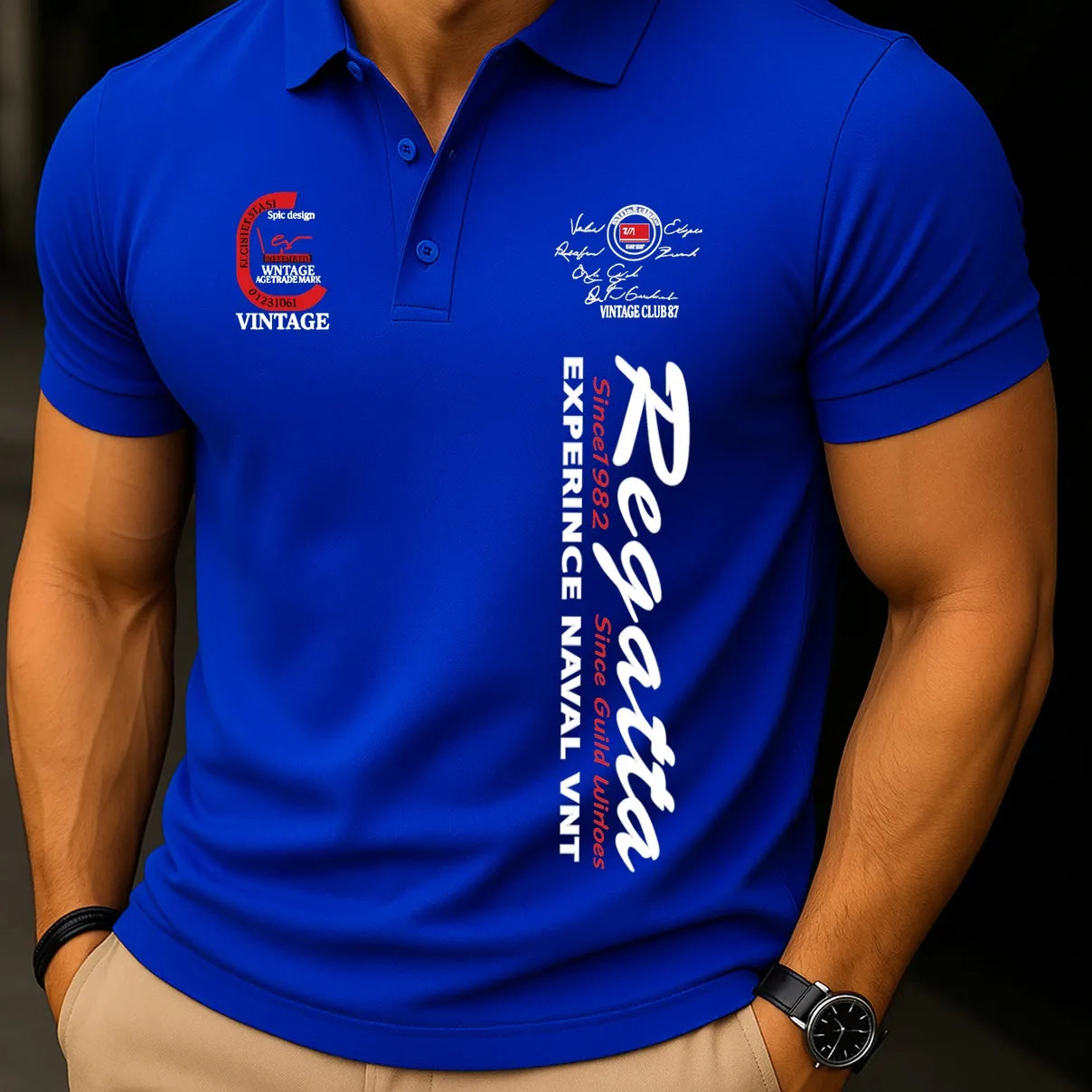 Camisa Polo Vintage Regatta
