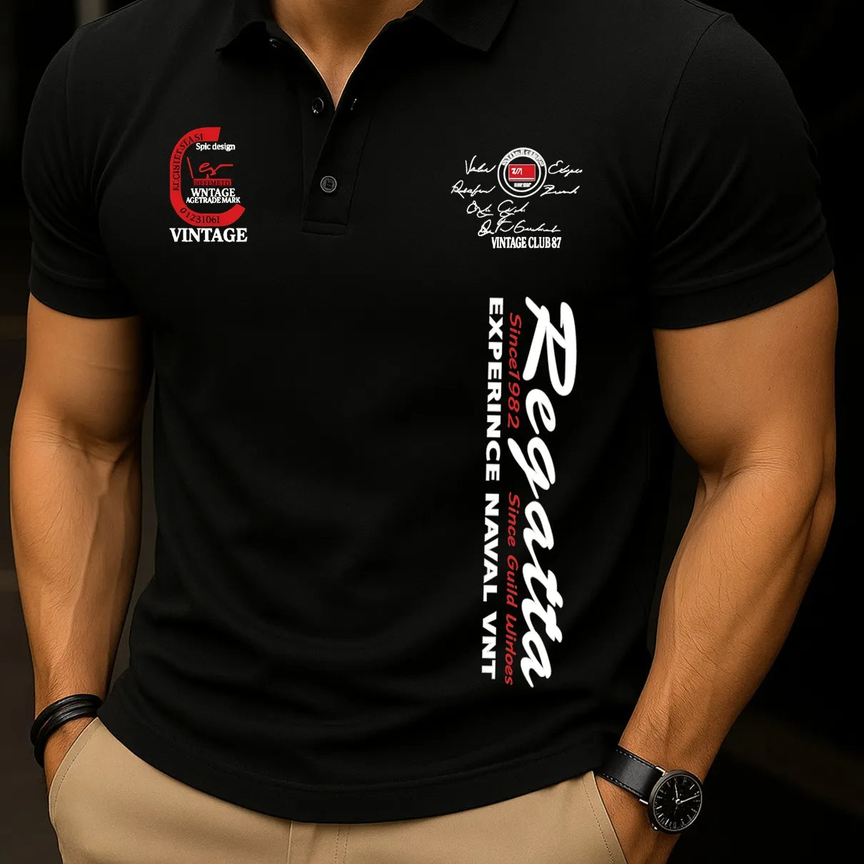 Camisa Polo Vintage Regatta