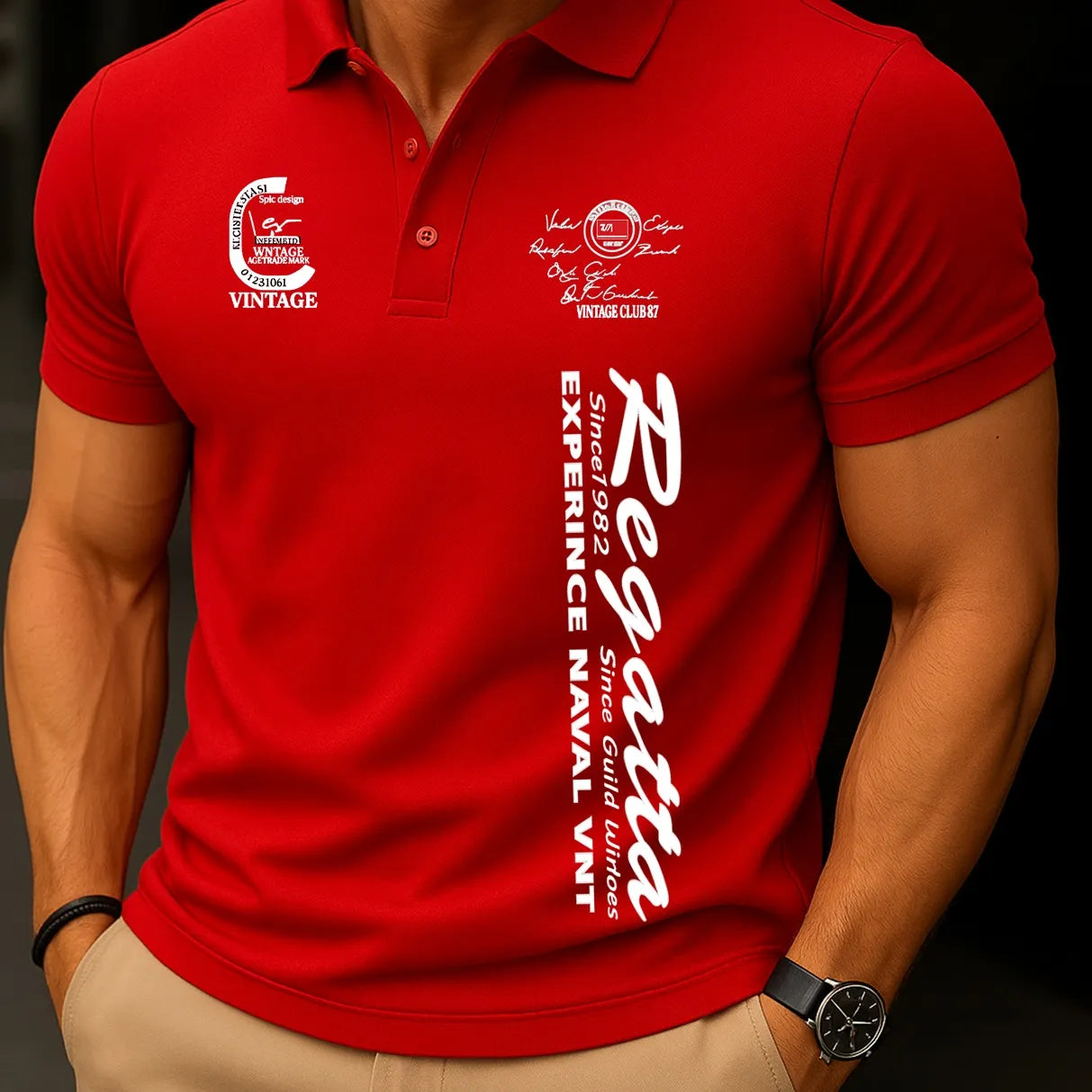 Camisa Polo Vintage Regatta