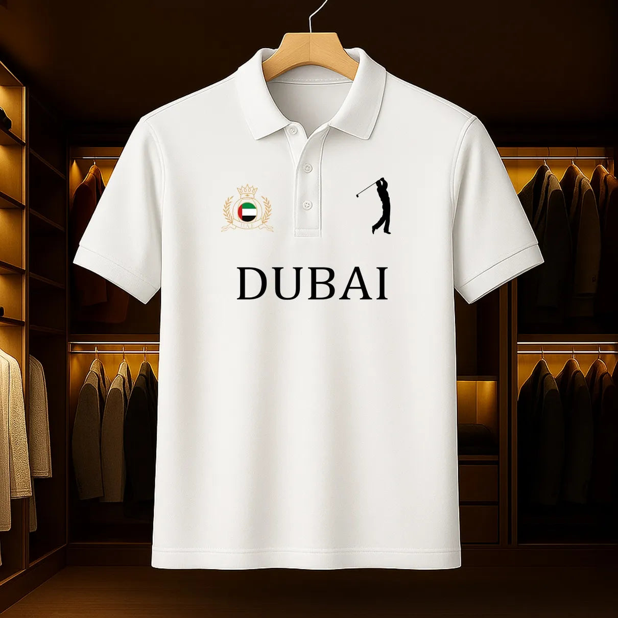 Camisa Polo Dubai Golf