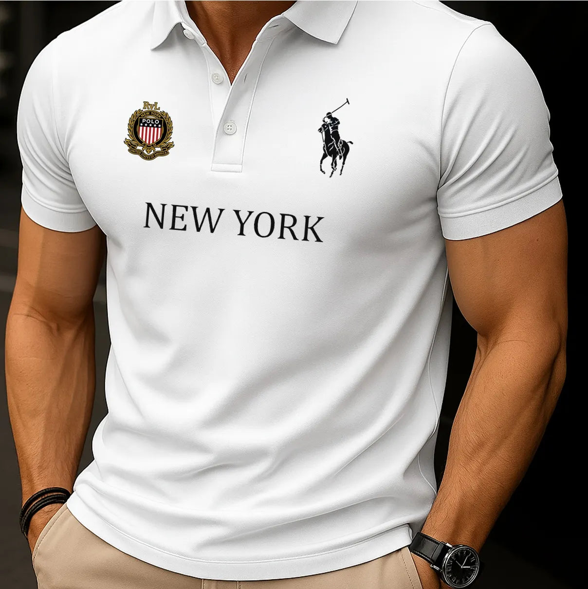 Camisa Polo New York Classic