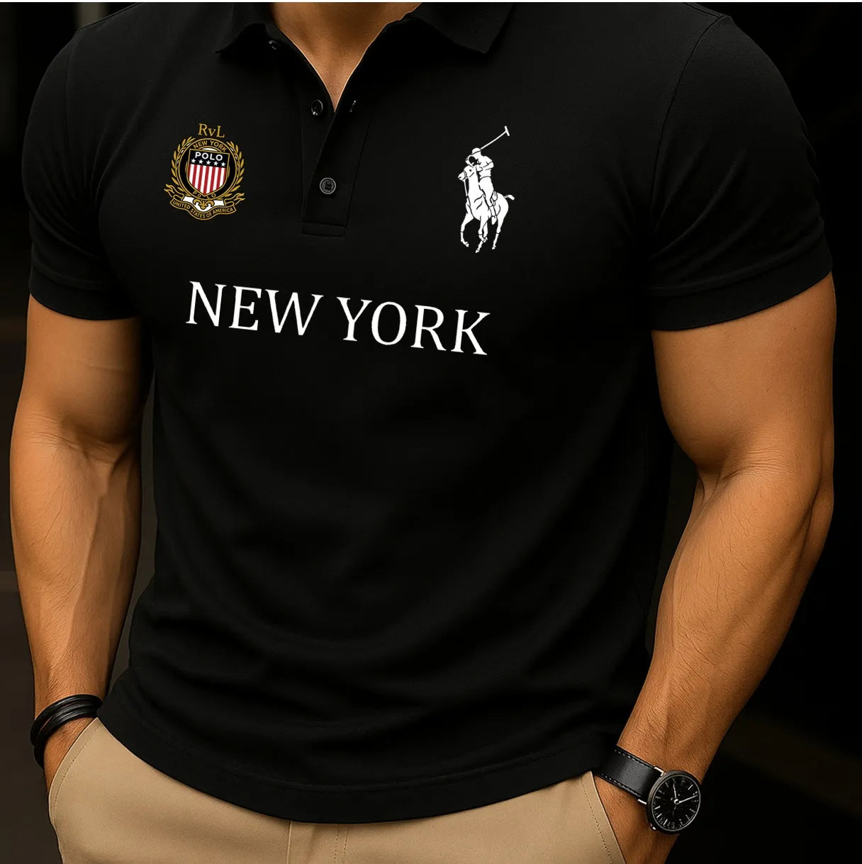 Camisa Polo New York Classic™ – Use Voron Camisa Polo New York Classic™ – Use Voron