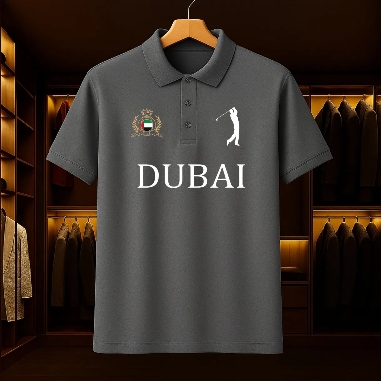 Camisa Polo Dubai Golf