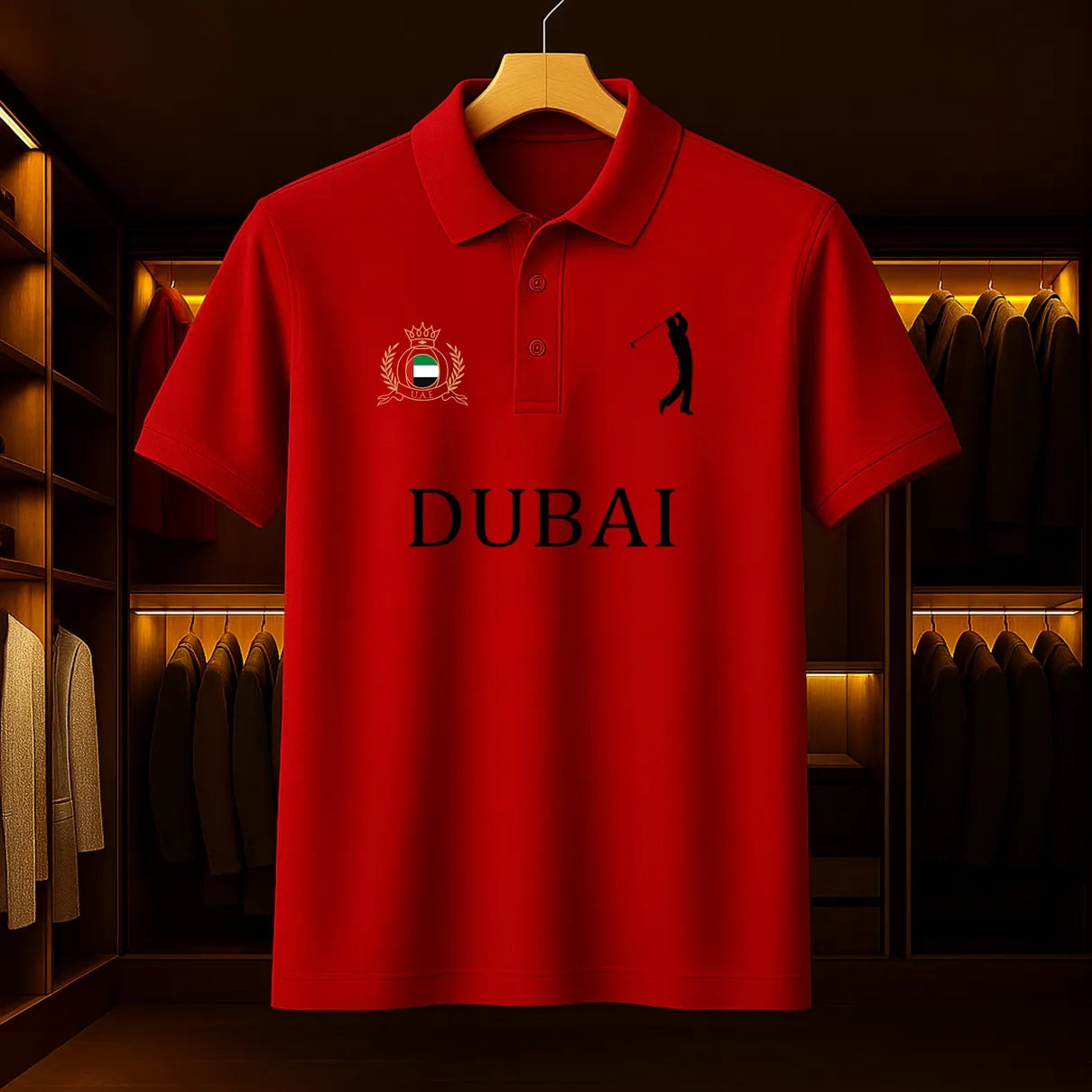 Camisa Polo Dubai Golf