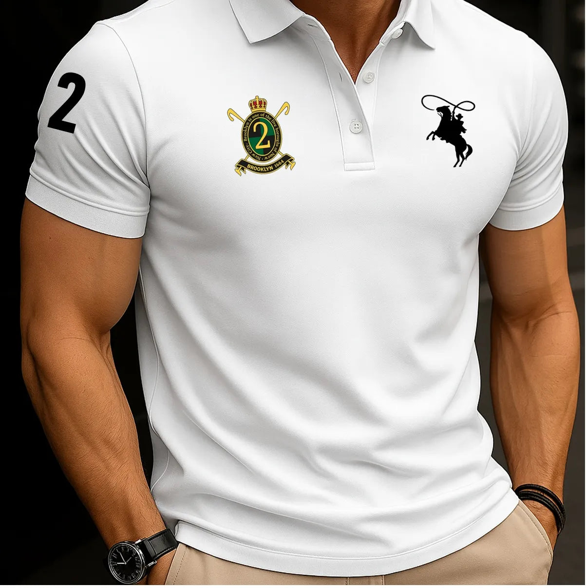 Camisa Polo Club Número 2