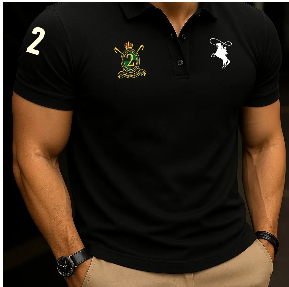 Camisa Polo Club Número 2