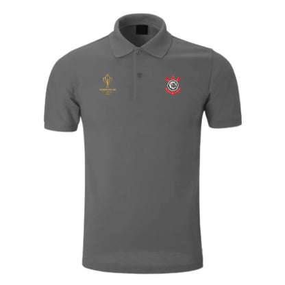 Camisa Polo Corinthians - Campeão SuperCopa Rei 2026
