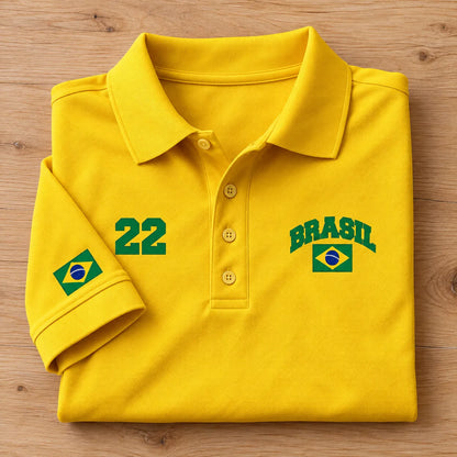 Camisa Polo Brasil 22™ - Edição Limitada