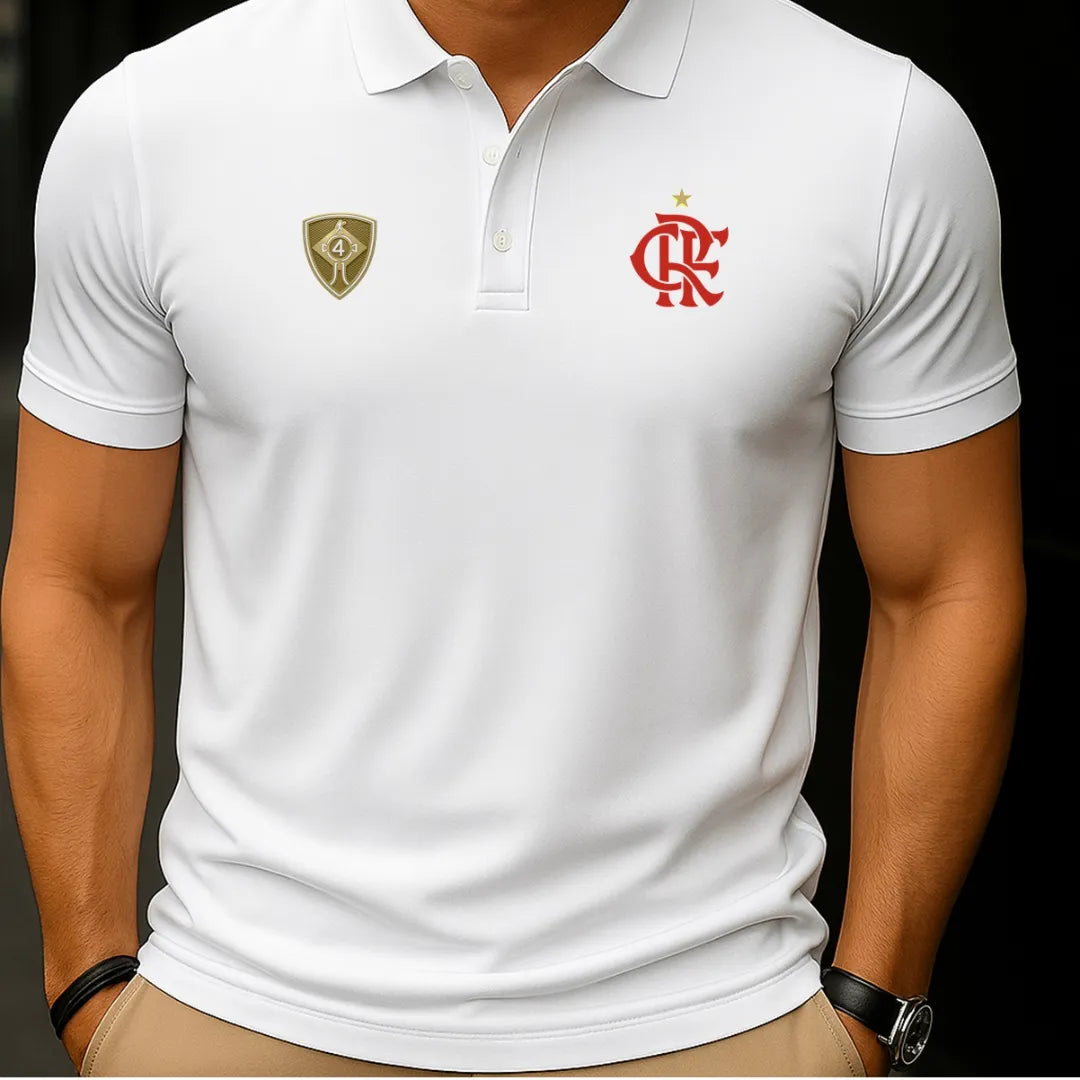 Camisa Polo Flamengo Tetra 2025 – Edição Limitada