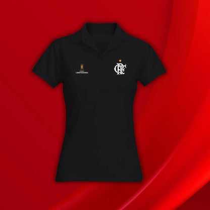 Camisa Polo Feminina - Flamengo Libertadores