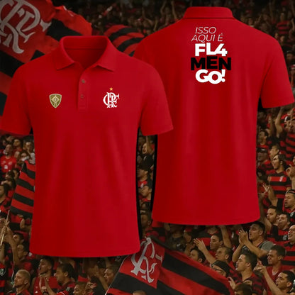 Camisa Polo Flamengo Tetra 2025 – Edição Limitada