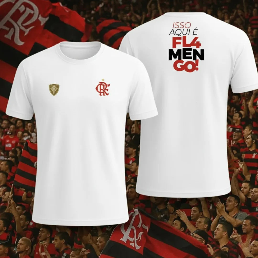 Camiseta Flamengo Tetra 2025 – Edição Limitada