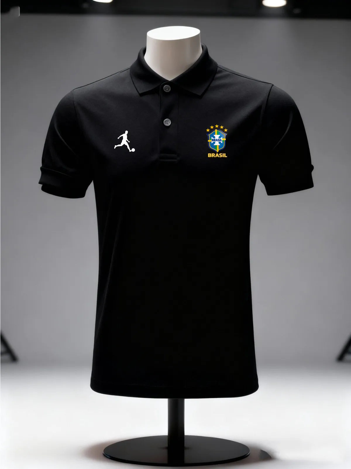 Camisa Polo Brasil - Edição Futebolista