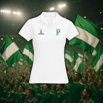 Camisa Polo Feminina - Palmeiras Retrô