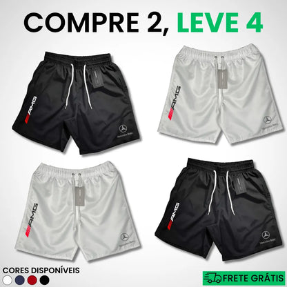 Kit 4 Shorts Mercedes Premium Fit (COMPRE 2 LEVE 4)