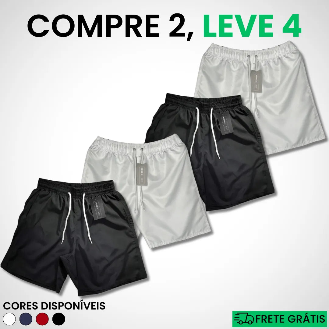 Kit 4 Shorts Premium Fit (COMPRE 2 LEVE 4)