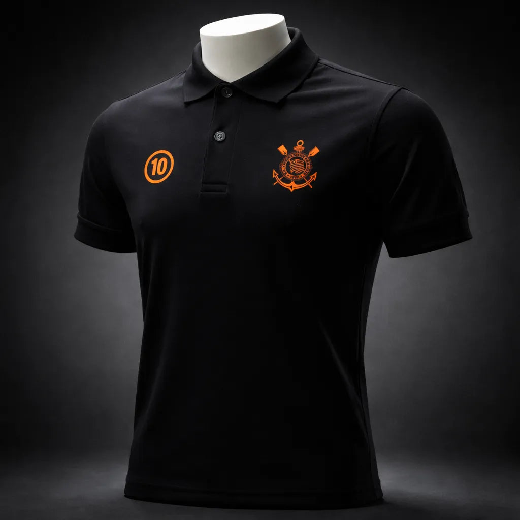 Camisa Polo Corinthians - Total 90