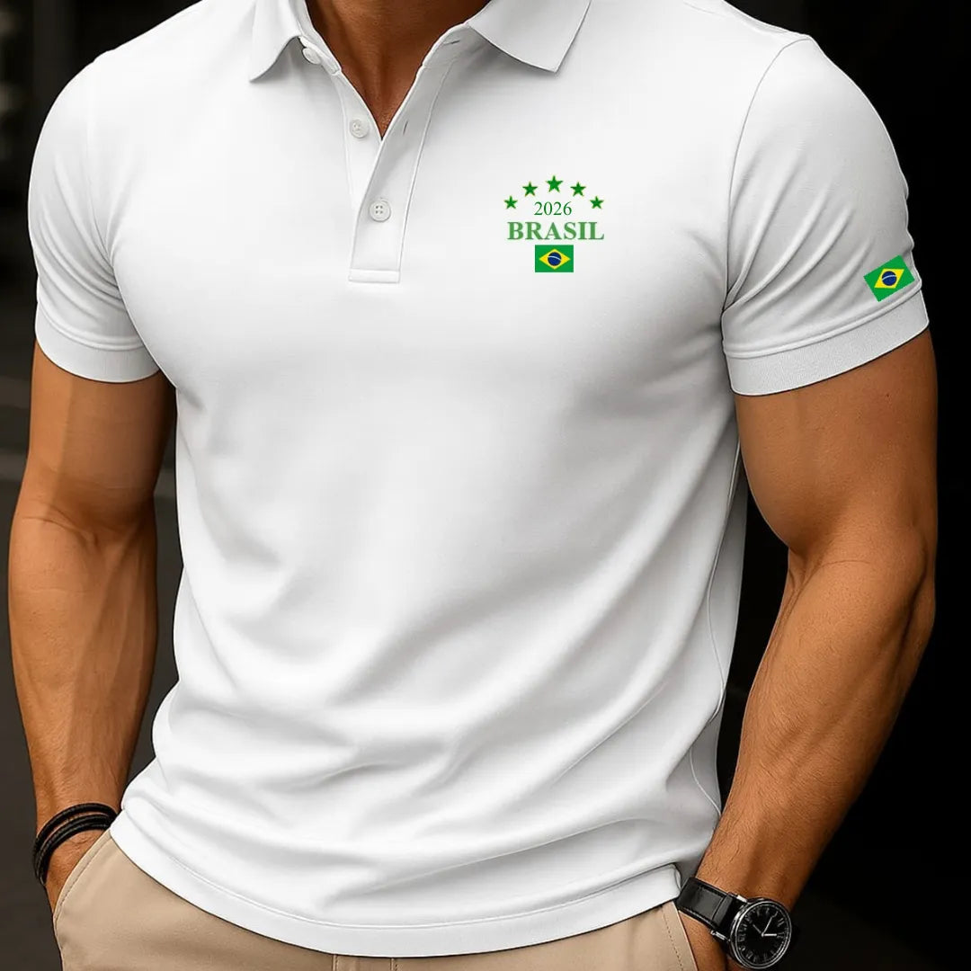 Camisa Polo Brasil™ - Edição 2026