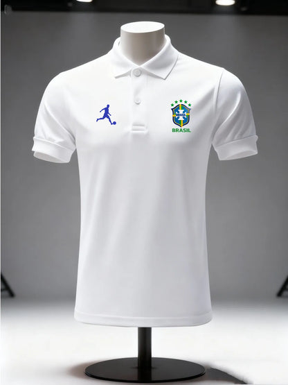 Camisa Polo Brasil - Edição Futebolista