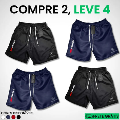 Kit 4 Shorts Mercedes Premium Fit (COMPRE 2 LEVE 4)