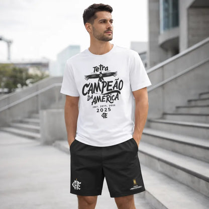 Kit Camiseta + Shorts - Flamengo Tetra