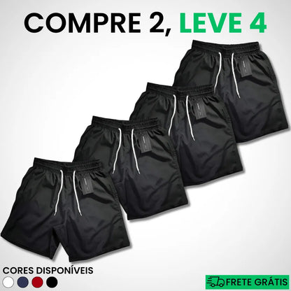 Kit 4 Shorts Premium Fit (COMPRE 2 LEVE 4)