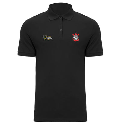 Camisa Polo Corinthians - Campeão Copa do Brasil 2025