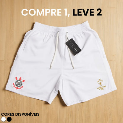Kit 2 Shorts Corinthians Supercopa Rei (COMPRE 1 LEVE 2)