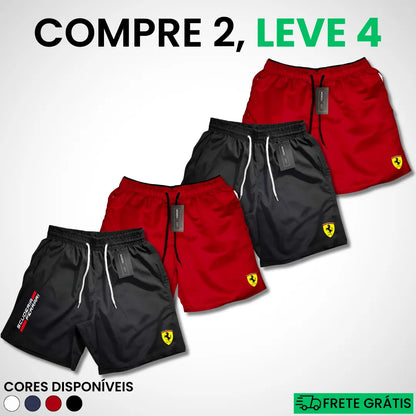 Kit 4 Shorts SF Premium Fit (COMPRE 2 LEVE 4)