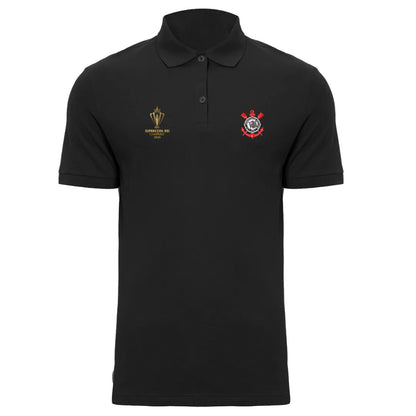 Camisa Polo Corinthians - Campeão SuperCopa Rei 2026