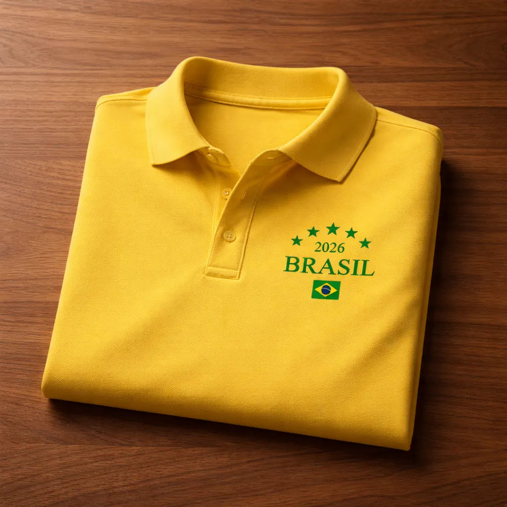 Camisa Polo Brasil™ - Edição 2026