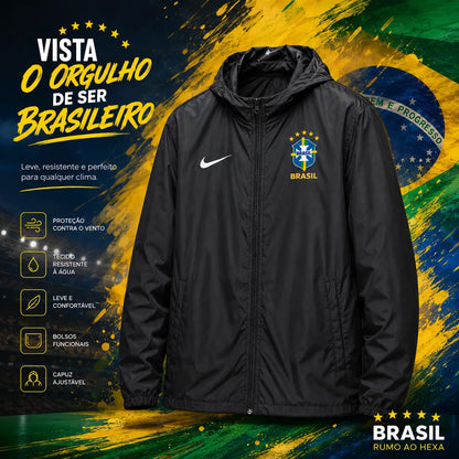 Jaqueta Corta Vento Brasil- Edição Limitada
