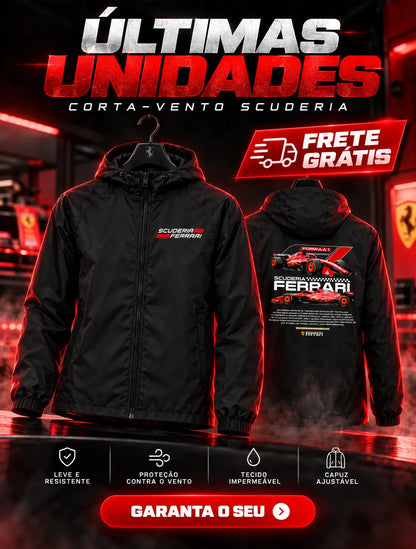 Jaqueta Corta Vento Scuderia - Edição Limitada